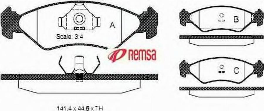 Metzger 028510 - Тормозные колодки, дисковые, комплект autodnr.net