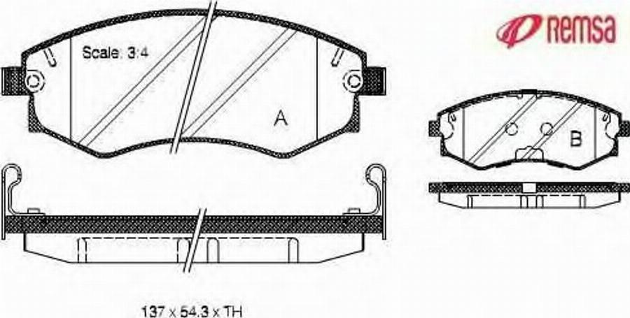 Metzger 031842 - Тормозные колодки, дисковые, комплект avtokuzovplus.com.ua