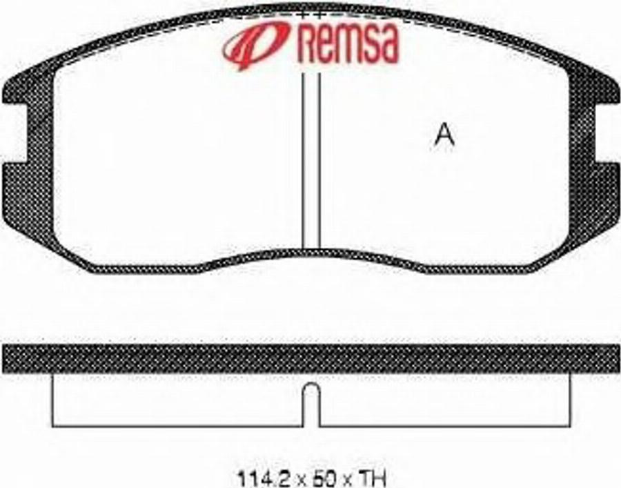 Metzger 035700 - Гальмівні колодки, дискові гальма autocars.com.ua