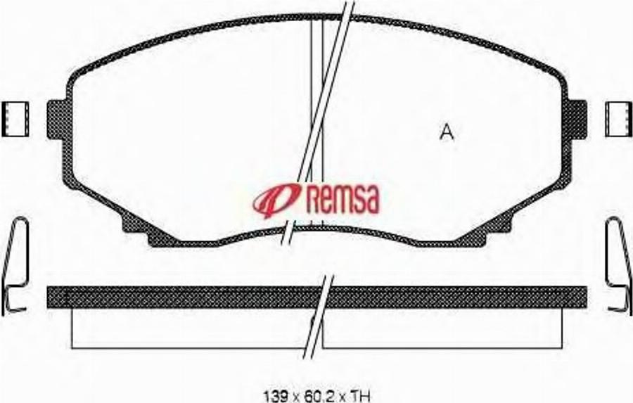 Metzger 0397.00 - Тормозные колодки, дисковые, комплект autodnr.net