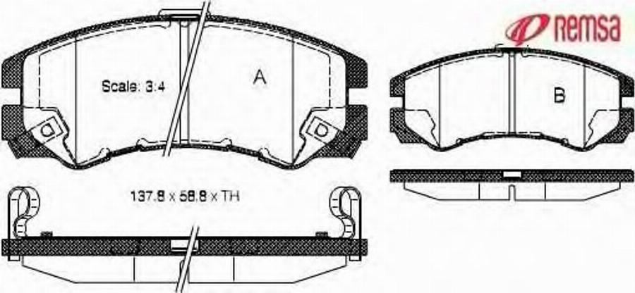 Metzger 042522 - Гальмівні колодки, дискові гальма autocars.com.ua