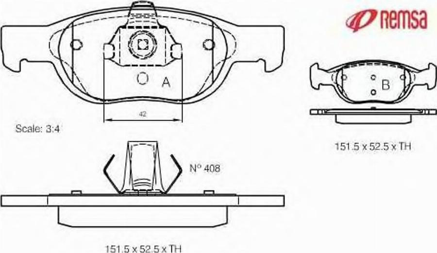 Metzger 058810 - Тормозные колодки, дисковые, комплект autodnr.net