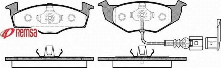 Metzger 0609.11 - Тормозные колодки, дисковые, комплект autodnr.net