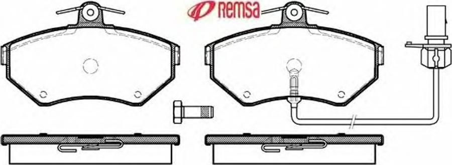 Metzger 0631.12 - Тормозные колодки, дисковые, комплект autodnr.net