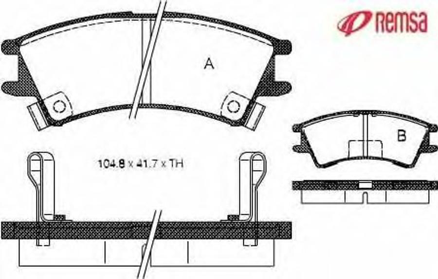 Metzger 0675.02 - Гальмівні колодки, дискові гальма autocars.com.ua