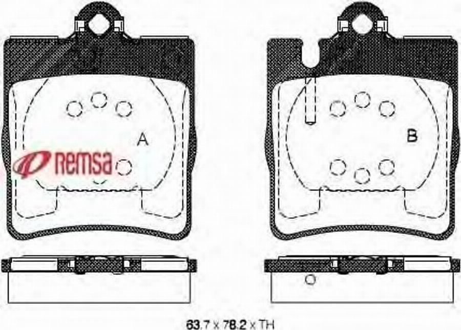 Metzger 070910 - Гальмівні колодки, дискові гальма autocars.com.ua