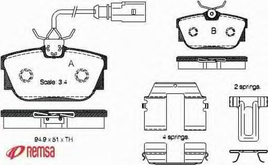 Metzger 076712 - Гальмівні колодки, дискові гальма autocars.com.ua