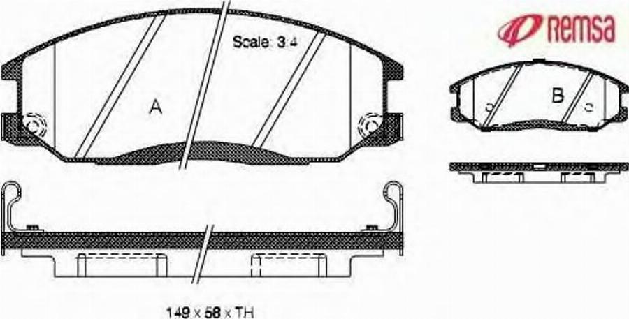 Metzger 077122 - Гальмівні колодки, дискові гальма autocars.com.ua