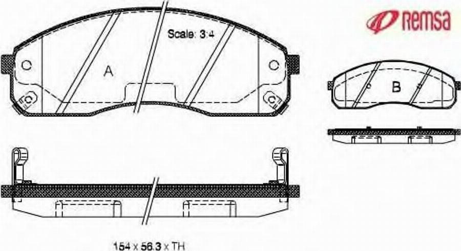 Metzger 0821.02 - Гальмівні колодки, дискові гальма autocars.com.ua