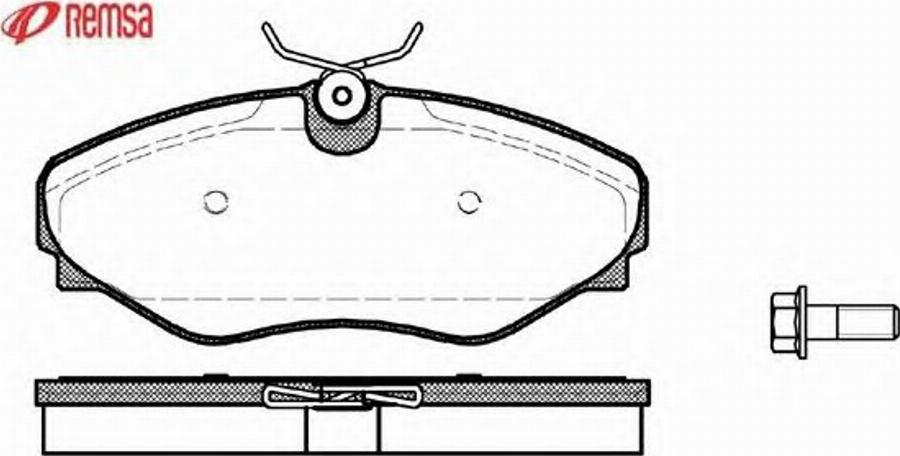 Metzger 083420 - Тормозные колодки, дисковые, комплект avtokuzovplus.com.ua