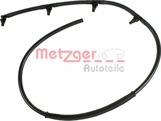Metzger 0840009 - Шланг, витік палива autocars.com.ua