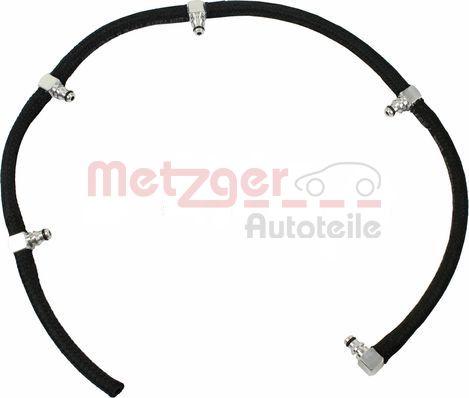 Metzger 0840053 - Шланг, витік палива autocars.com.ua