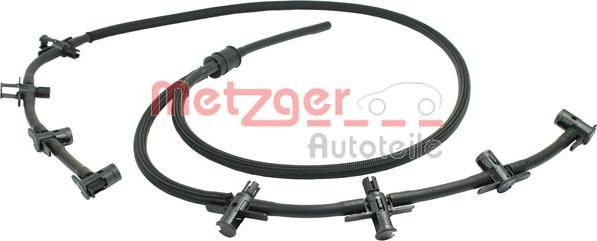 Metzger 0840082 - Шланг, витік палива autocars.com.ua