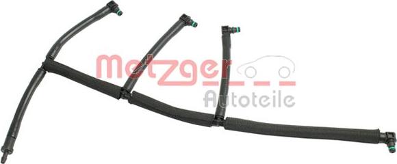 Metzger 0840092 - Шланг, витік палива autocars.com.ua