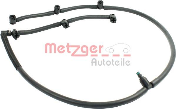 Metzger 0840097 - Шланг, витік палива autocars.com.ua