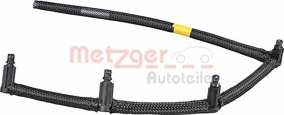 Metzger 0840099 - Шланг, утечка топлива avtokuzovplus.com.ua