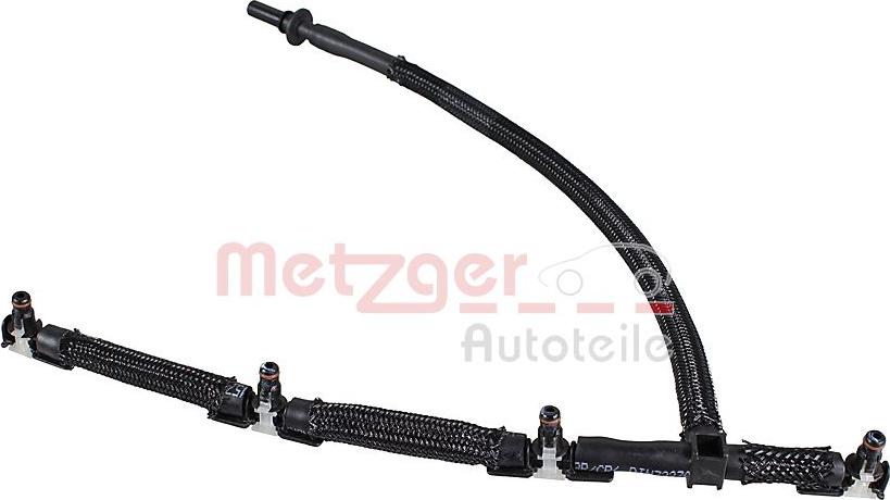 Metzger 0840163 - Шланг, утечка топлива avtokuzovplus.com.ua