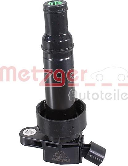 Metzger 0880543 - Катушка зажигания avtokuzovplus.com.ua