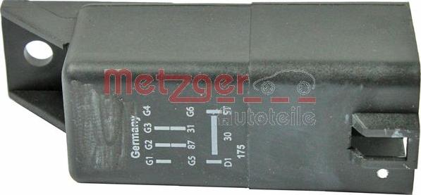 Metzger 0884015 - Реле, система накаливания autodnr.net