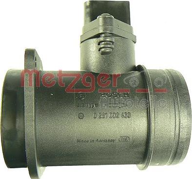 Metzger 0890196 - Датчик потока, массы воздуха avtokuzovplus.com.ua