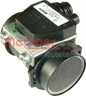 Metzger 0890222 - Датчик потоку, маси повітря autocars.com.ua