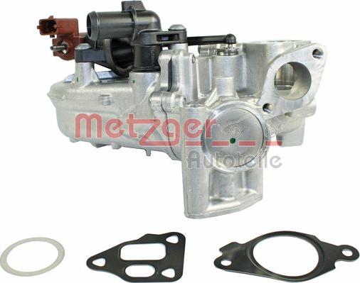 Metzger 0892517 - Радіатор, рециркуляція ОГ autocars.com.ua