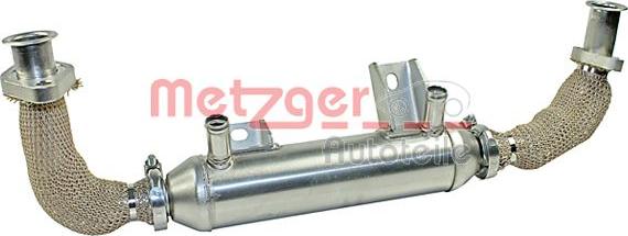 Metzger 0892687 - Радіатор, рециркуляція ОГ autocars.com.ua