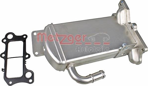 Metzger 0892755 - Радіатор, рециркуляція ОГ autocars.com.ua