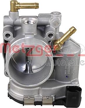 Metzger 0892891 - Патрубок дросельної заслінки autocars.com.ua