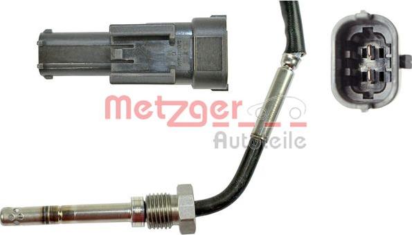 Metzger 0894249 - Датчик, температура вихлопних газів autocars.com.ua