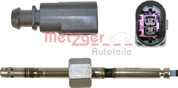 Metzger 0894287 - Датчик, температура вихлопних газів autocars.com.ua