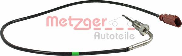 Metzger 0894307 - Датчик, температура вихлопних газів autocars.com.ua