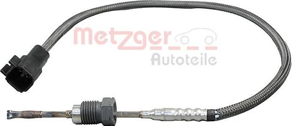 Metzger 0894557 - Датчик, температура вихлопних газів autocars.com.ua