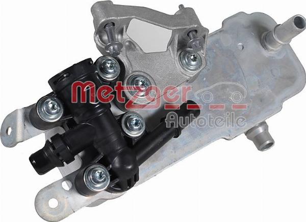 Metzger 0899402 - Масляний радіатор, автоматична коробка передач autocars.com.ua