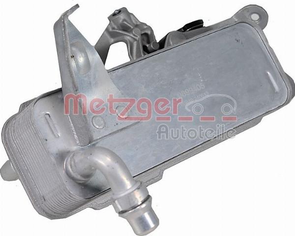 Metzger 0899405 - Масляний радіатор, автоматична коробка передач autocars.com.ua