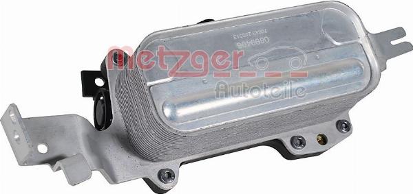 Metzger 0899406 - Масляний радіатор, автоматична коробка передач autocars.com.ua