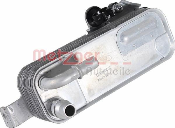 Metzger 0899407 - Масляний радіатор, автоматична коробка передач autocars.com.ua