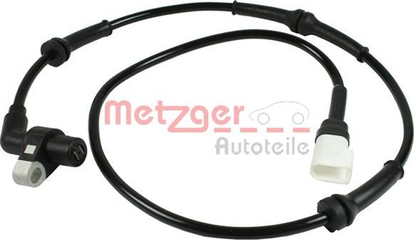 Metzger 0900016 - Датчик ABS, частота обертання колеса autocars.com.ua