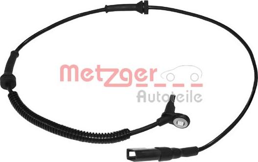 Metzger 0900020 - Датчик ABS, частота обертання колеса autocars.com.ua