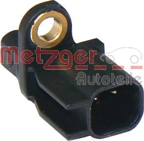 Metzger 0900028 - Датчик ABS, частота обертання колеса autocars.com.ua