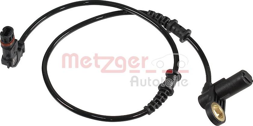Metzger 0900037 - Датчик ABS, частота вращения колеса avtokuzovplus.com.ua