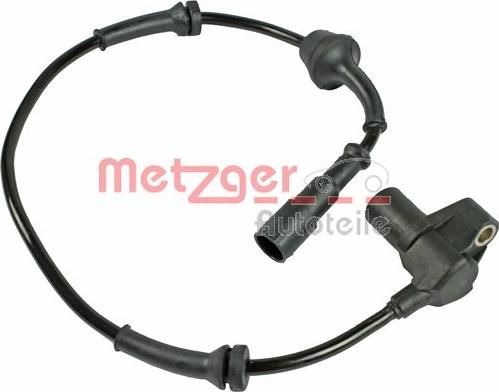 Metzger 0900092 - Датчик ABS, частота вращения колеса avtokuzovplus.com.ua