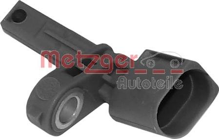 Metzger 0900099 - Датчик ABS, частота вращения колеса autodnr.net