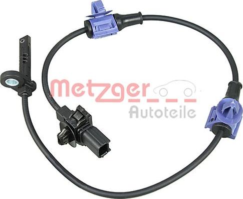 Metzger 09001049 - Датчик ABS, частота обертання колеса autocars.com.ua