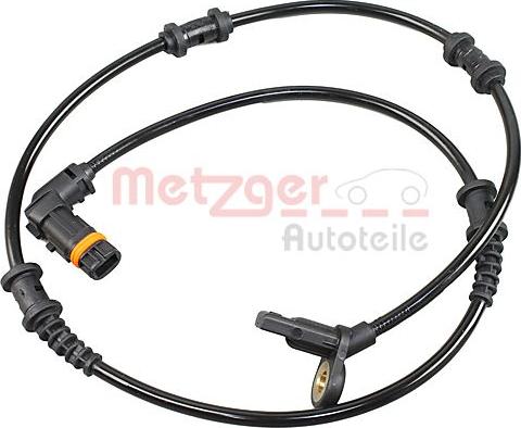 Metzger 09001069 - Датчик ABS, частота обертання колеса autocars.com.ua