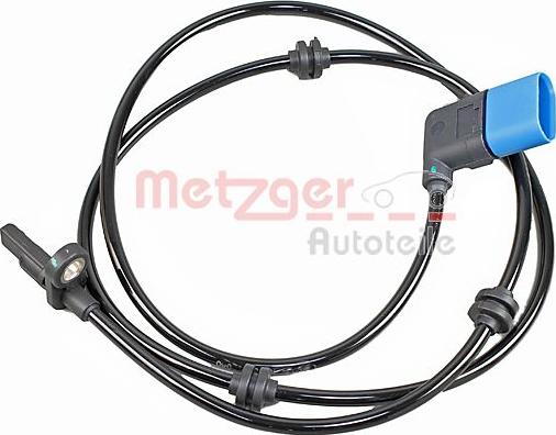 Metzger 09001072 - Датчик ABS, частота вращения колеса autodnr.net