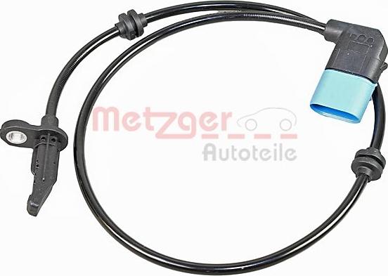 Metzger 09001074 - Датчик ABS, частота обертання колеса autocars.com.ua