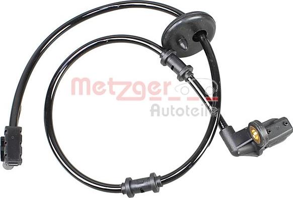 Metzger 09001078 - Датчик ABS, частота вращения колеса autodnr.net