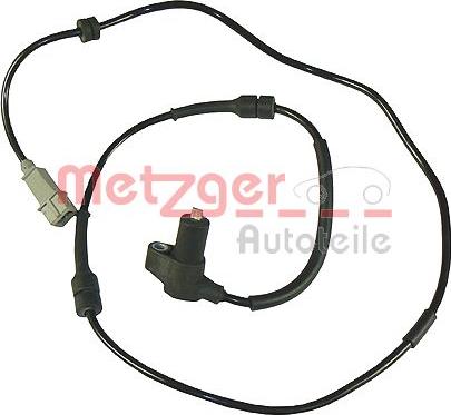 Metzger 0900107 - Датчик ABS, частота обертання колеса autocars.com.ua