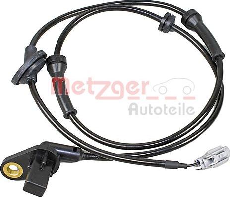 Metzger 09001090 - Датчик ABS, частота обертання колеса autocars.com.ua